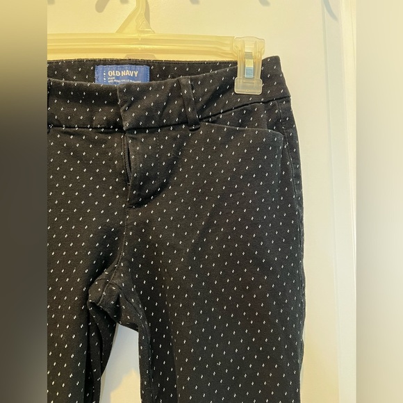 Old Navy Black Mid Rise Skinny Dress Pants Size 0 - Picture 6 of 9